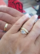 Raison White snubní prsteny z bílého zlata