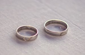 Constanza Silver stříbrné svatební snubní prstýnky
