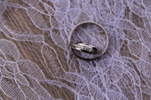 Lana White snubní prsteny z bílého zlata
