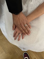 Sabrina Steel snubní prsteny z chirurgické oceli