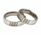 Legia Stone ocelové snubní prsteny
