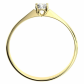 Lyra Gold tradiční zásnubní prsten ze žlutého zlata