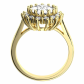 Megan Gold prsten ze žlutého zlata