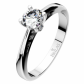 Vilma Silver sofistikovaný zásnubní prsten ze stříbra