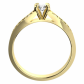 Patricie Gold zlatý prsten zdobený kamínky