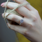 Adelyn Silver zásnubní prsten ze stříbra
