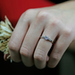 Monika Silver překrásný zásnubní prsten ze stříbra