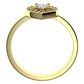 Lada Princess Gold zásnubní prsten ze žlutého zlata