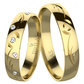 Svatava Gold snubní prsteny ze žlutého zlata