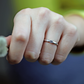Darja White zásnubní prsten se zirkonem