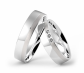 Daiane Silver jemně zdobené snubní prsteny ze stříbra
