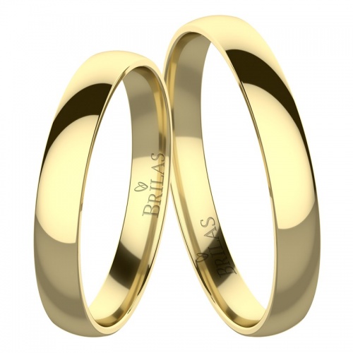 Gilbert Gold  - snubní prsteny ze žlutého zlata 