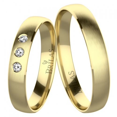 Vico Gold - snubní prsteny ze žlutého zlata
