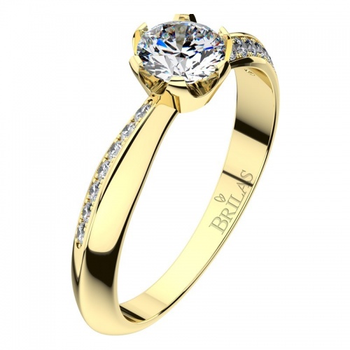 Michaela Gold - prsten ve žlutém zlatě