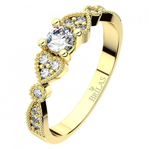 Zlatka Gold-prsten ve žlutém zlatě
