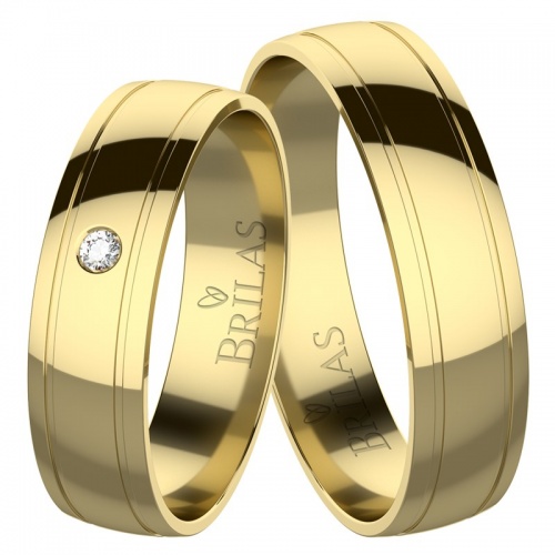 Faris Gold-snubní prsteny ze žlutého zlata