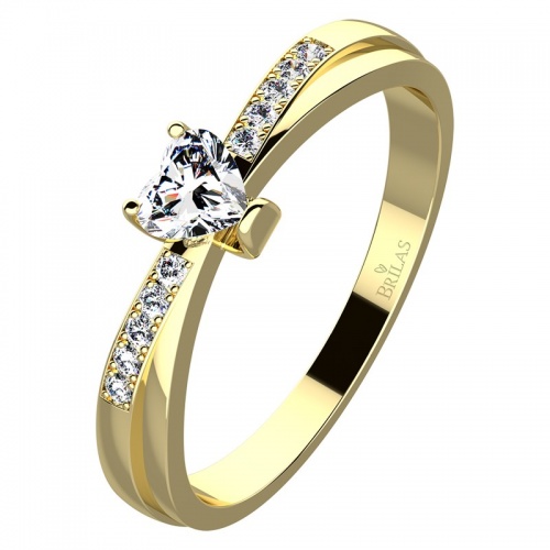 Viktorie Gold-prsten ze žlutého zlata