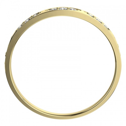 Kasia II. G Briliant - prsten ze žlutého zlata 