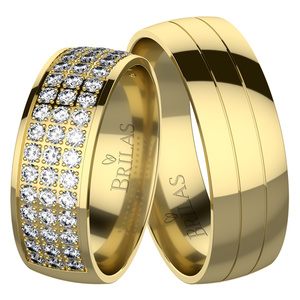 Amity Gold - snubní prsteny ze žlutého zlata