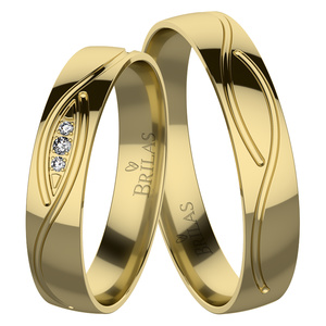 Myrta Gold - snubní prsteny ze žlutého zlata