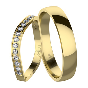 Superba Gold - snubní prsteny ze žlutého zlata