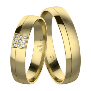 Etana Gold - snubní prsteny ze žlutého zlata