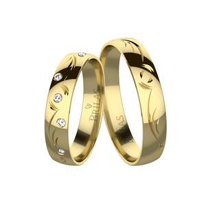 Svatava Gold - snubní prsteny ze žlutého zlata