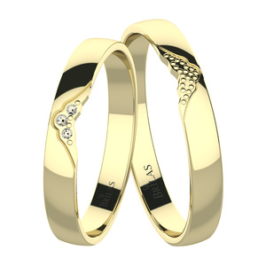 Zafiris Gold-snubní prsteny ze žlutého zlata