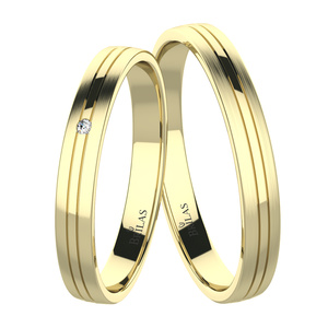 Kordula Gold - snubní prsteny ze žlutého zlata