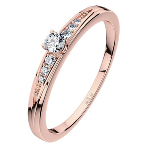 Nomia R Briliant  - prsten z růžového zlata 