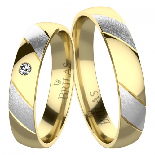 Mauro Colour GW originální snubní prsteny