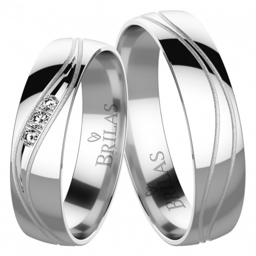 Ema Silver snubní prsteny ze stříbra