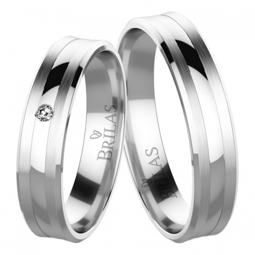Mahdi Silver krásné snubní prsteny ze stříbra