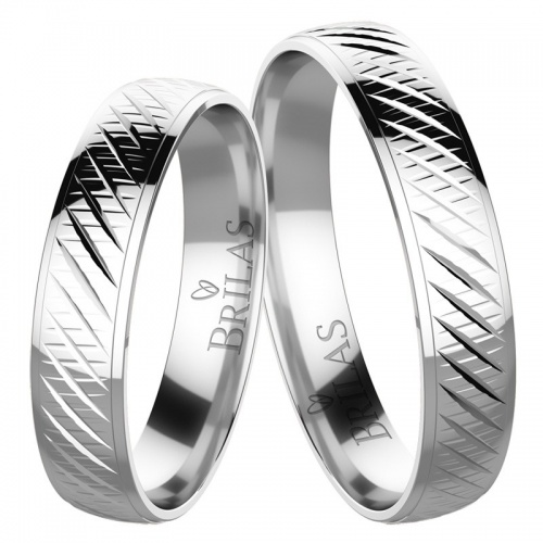 Tadeo Silver snubní prsteny ze stříbra