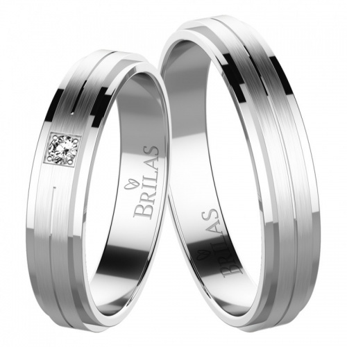 Luki Silver snubní prsteny ze stříbra
