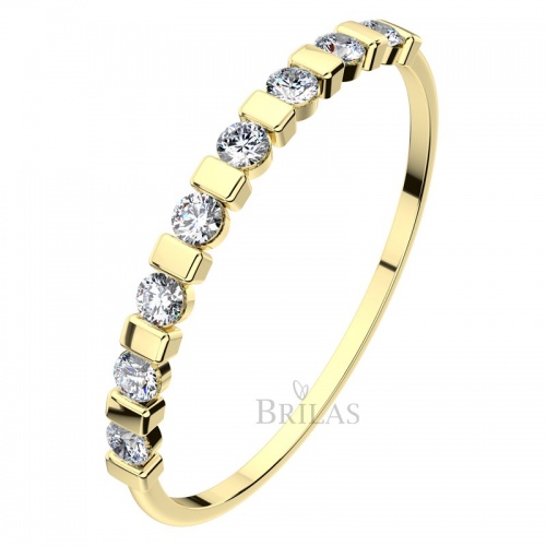 Eris G Briliant  prsten ze žlutého zlata