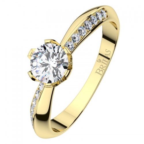 Michaela Gold prsten ve žlutém zlatě
