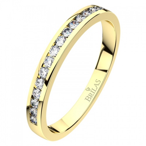 Sofie G Briliant prsten ze žlutého zlata