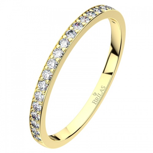 Manon G Briliant dámský prsten ze žlutého zlata