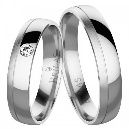 Julie Silver  svatební prstýnky ze stříbra