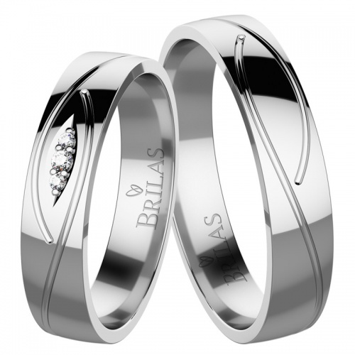 Savio Silver  stříbrné snubní prsteny