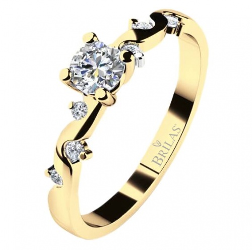 Zeus Gold prsten ve špičkovém designu