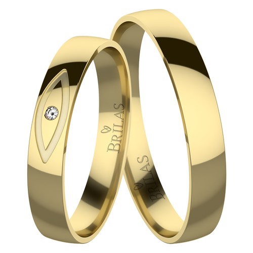 Jadran Gold snubní prsteny ze žlutého zlata