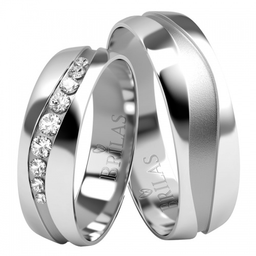 Rico Silver snubní prsteny ze stříbra