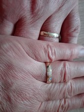 Halina Gold Briliant snubní prsteny ze žlutého zlata