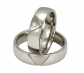 Lota Stone ocelové snubní prsteny