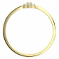 Dike G Briliant  prsten ze žlutého zlata ve tvaru kytičky
