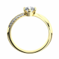 Michaela G Briliant prsten ze žlutého zlata
