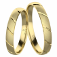 Glance Gold snubní prsteny ze žlutého zlata