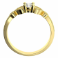 Zlatka G Briliant (4 mm) prsten ve žlutém zlatě
